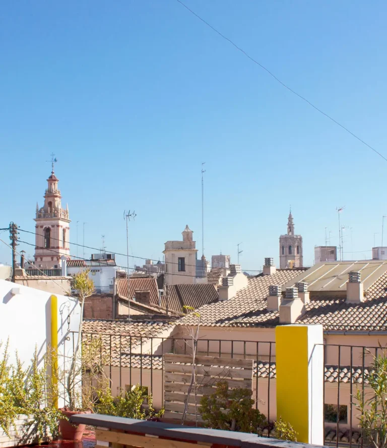 Terraza con vistas