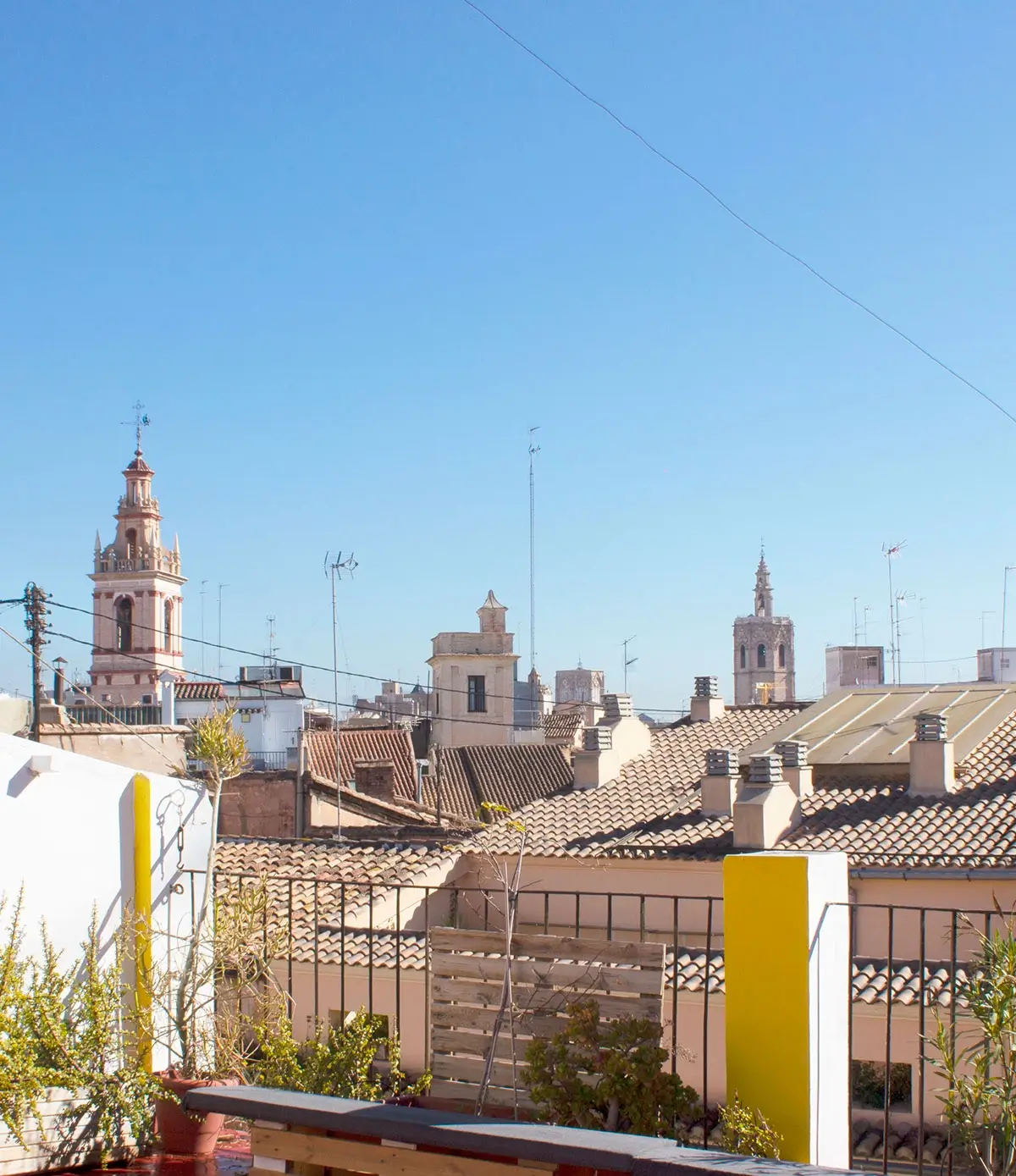 Terraza con vistas
